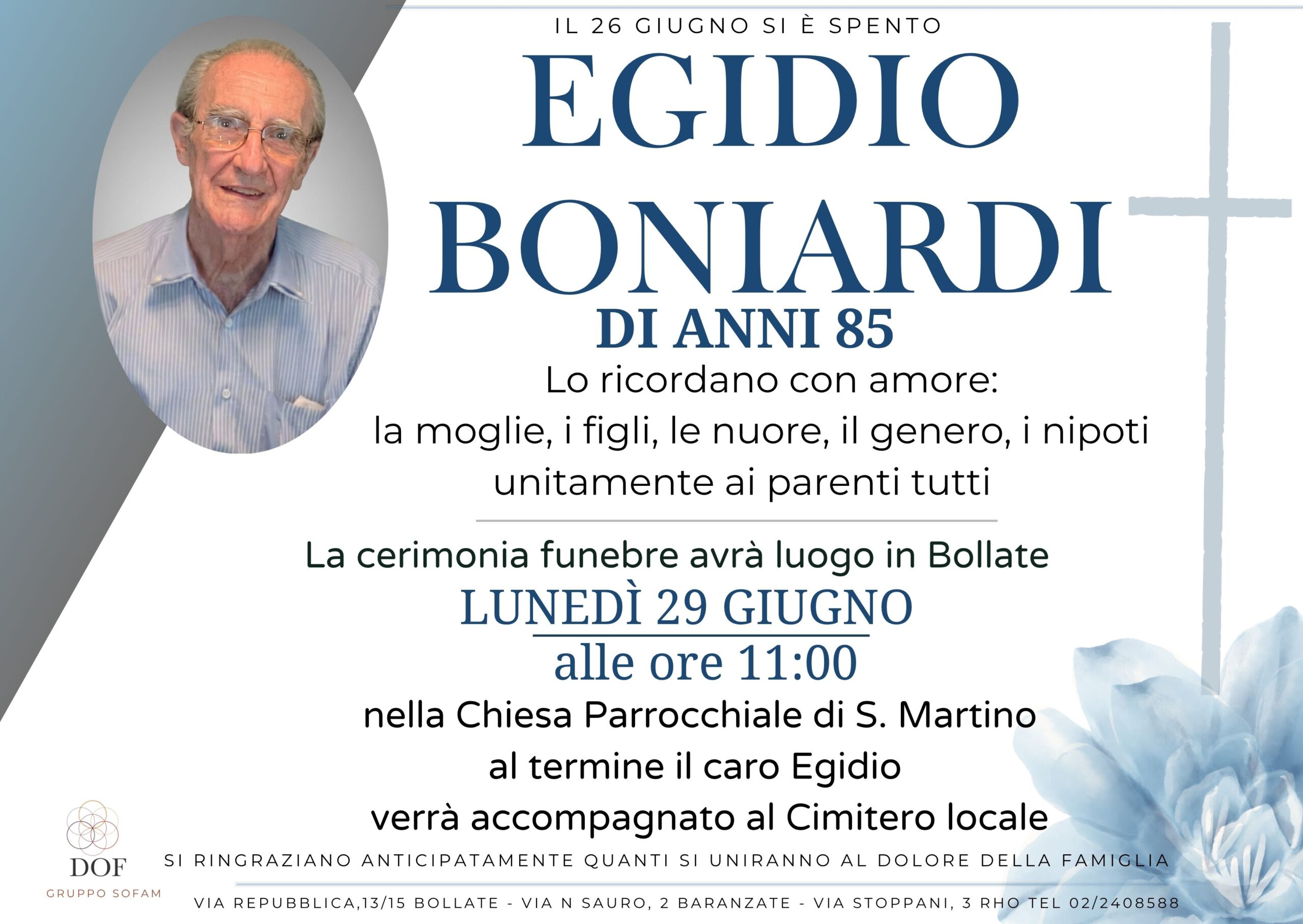Necrologio di egidio boniardi